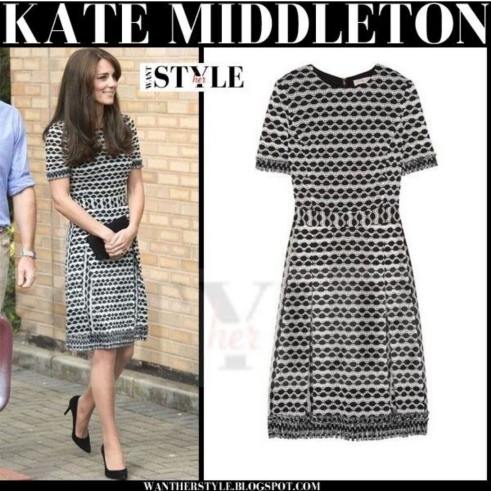 🎉Host Pick🎉 Tory Burch Paulina Open-knit Dress ASO Kate Middleton